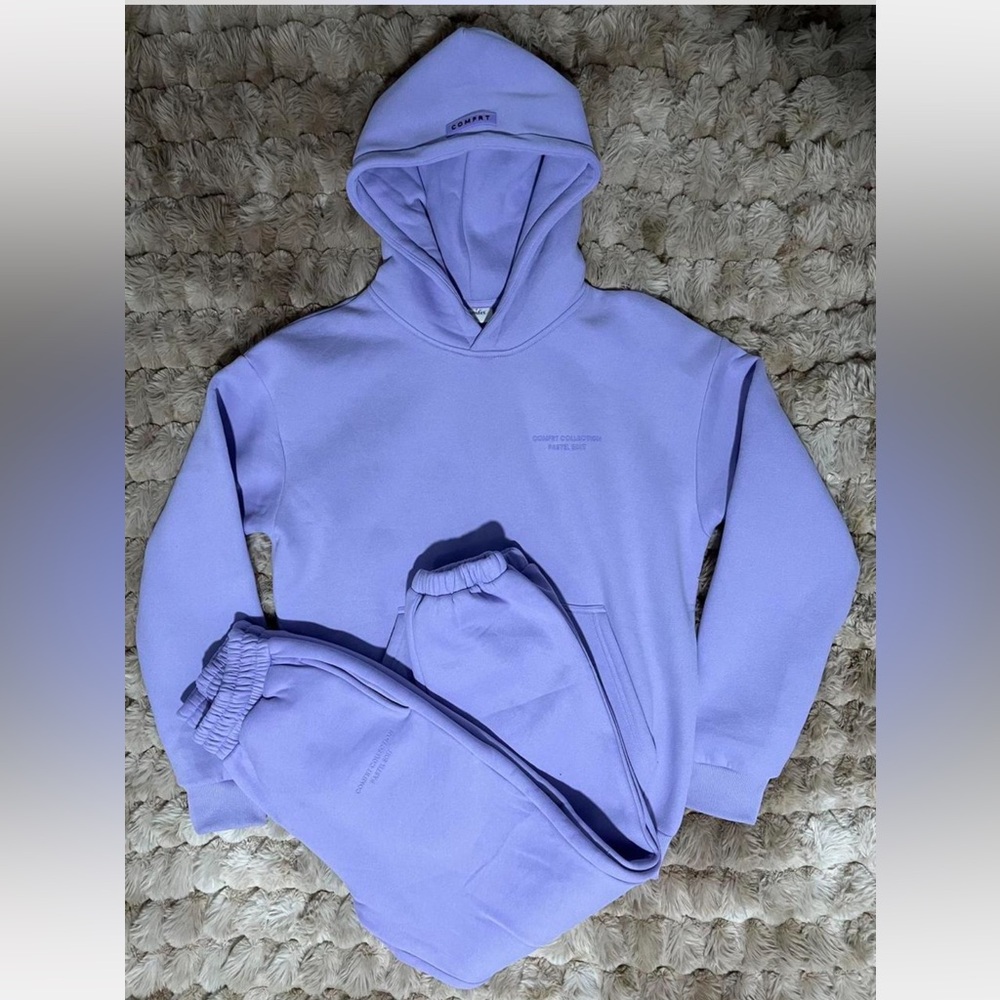 Lavender Purple COMFRT Tracksuit – Size Small